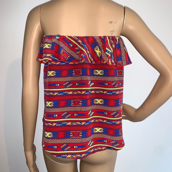 Amanda Uprichard ruffle tube top - Picture 3 of 8